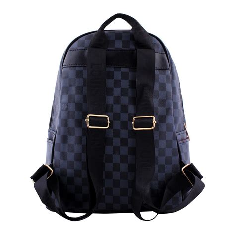 black backpack louis vuitton|louis vuitton checkered backpack.